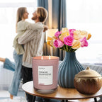 Carolina Choose Happiness 16 oz Scented Candle, 2 Wick Wellness Relaxing Candle - Image 6