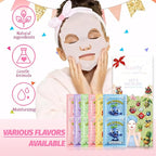 Kaely 12 Pack Fruit Face Masks for Kids, Kids Face Mask Spa Day Kit Supplies - Image 5