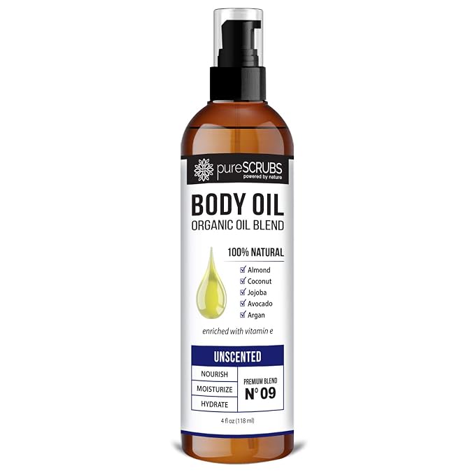 pureSCRUBS Ultra Moisturizing Unscented Body Oil Spray by pureSCRUBS