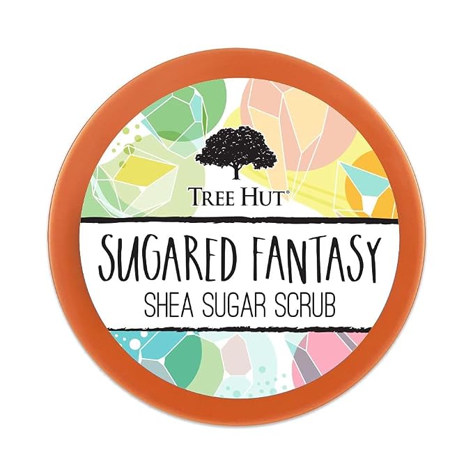 Tree Hut Sugared Fantasy Shea Sugar Scrub, Exfoliating, Hydrating & - Image 3