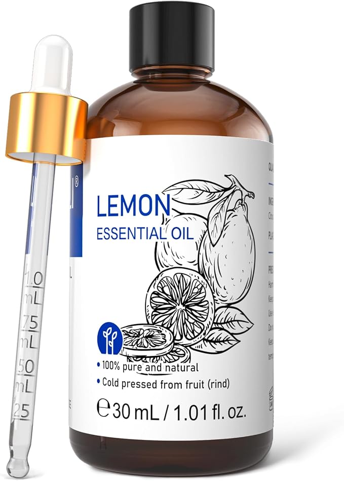 HIQILI Lemon Essential Oil, 100% Pure Undiluted by HIQILI