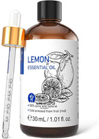 HIQILI Lemon Essential Oil, 100% Pure Undiluted by HIQILI