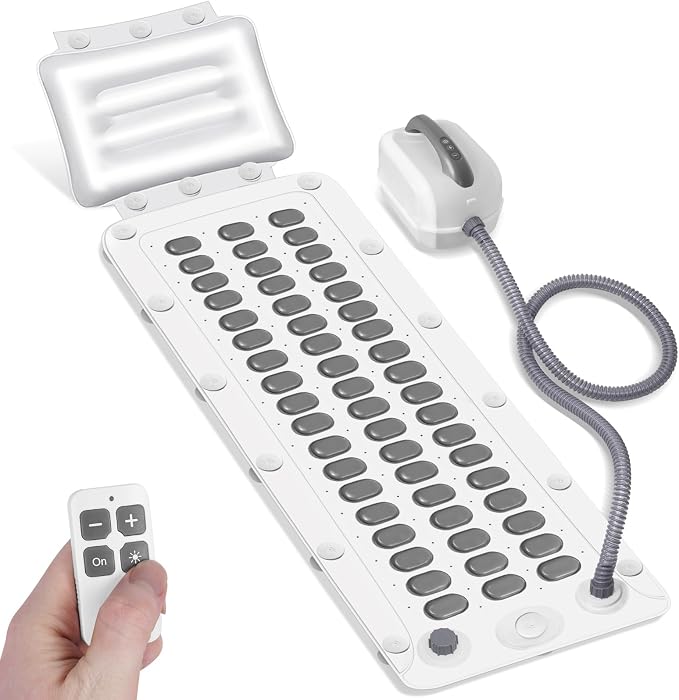 Crossing King Bubble Bath Mat Tub Spa Massager, Portable Spa Bubble Bath by CrossingKing