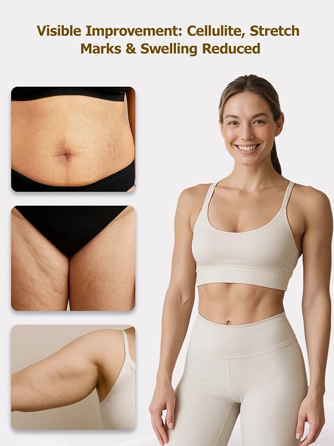 Yuonry Lymphatic Drainage Massager & Anti Cellulite Massage Tool, Helps Reduce - Image 3
