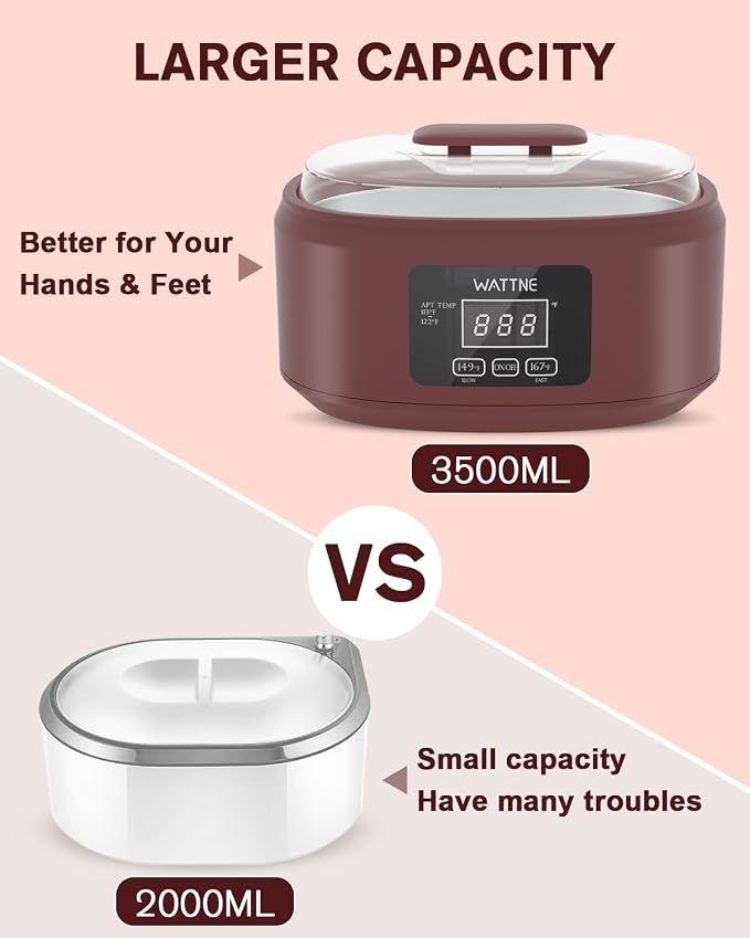 Paraffin Wax Machine for Hand and Feet -Paraffin Wax Warmer Moisturizing Kit - Image 6