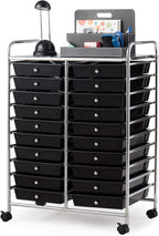 Giantex 20 Drawer Rolling Storage Cart Tools Scrapbook Paper Office School by Giantex