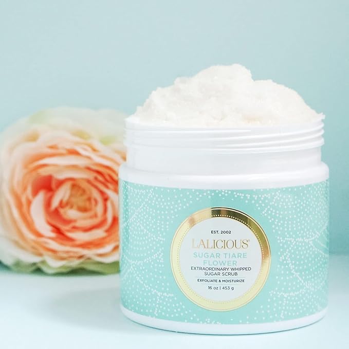 LALICIOUS Sugar Reef Exfoliating & Moisturizing Body Scrub | Sugar & Coconut - Image 2
