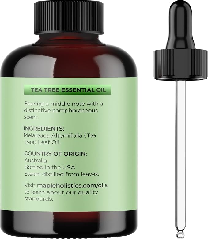 Pure Tea Tree Oil for Hair Skin and Nails - Image 2