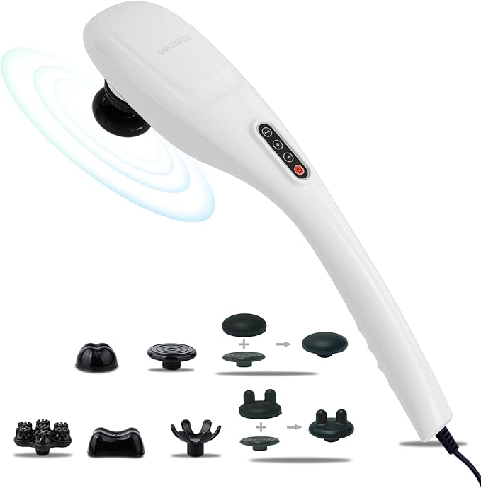 MEGAWISE Handheld Back Massager | Deep Tissue Percussion Relief by MEGAWISE