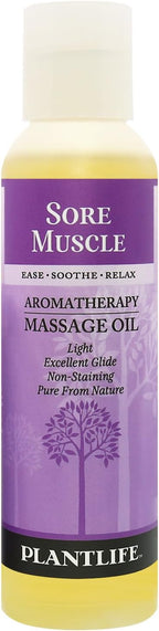 Plantlife Sore Muscle Massage Oil by PlantlifeNaturalBodyCare