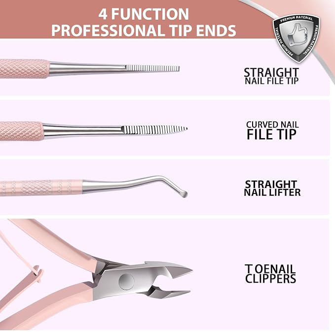 Teenitor Ingrown Toenail Tool, Pedicure Tools - Image 2