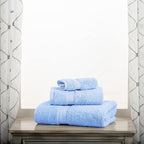 SUPERIOR Egyptian Cotton Pile 3 Piece Towel Set, Includes 1 Bath, 1 Hand - Image 9