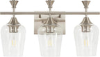 Bathroom Light Fixtures, Brushed Nickel Vanity Lights by BringBrightnesstoYourLife