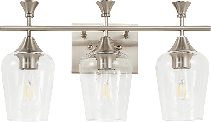 Bathroom Light Fixtures, Brushed Nickel Vanity Lights by BringBrightnesstoYourLife
