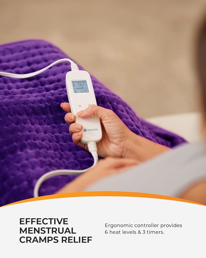 CooCoCo Large Electric Heating Pad - Image 5