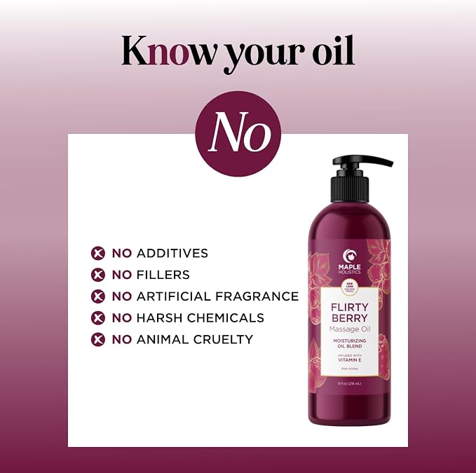 Berry Sensual Massage Oil for Couples - Image 7