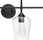 Ralbay Vintage Bathroom Vanity Lighting Fixtures 4-Lights Industrial Matte - Image 8