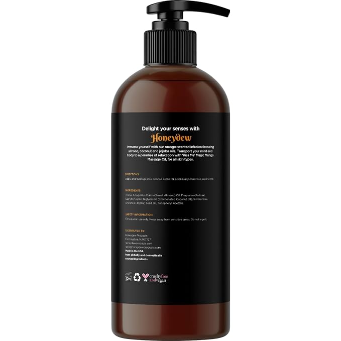 Mango Sensual Massage Oil for Couples - Image 4