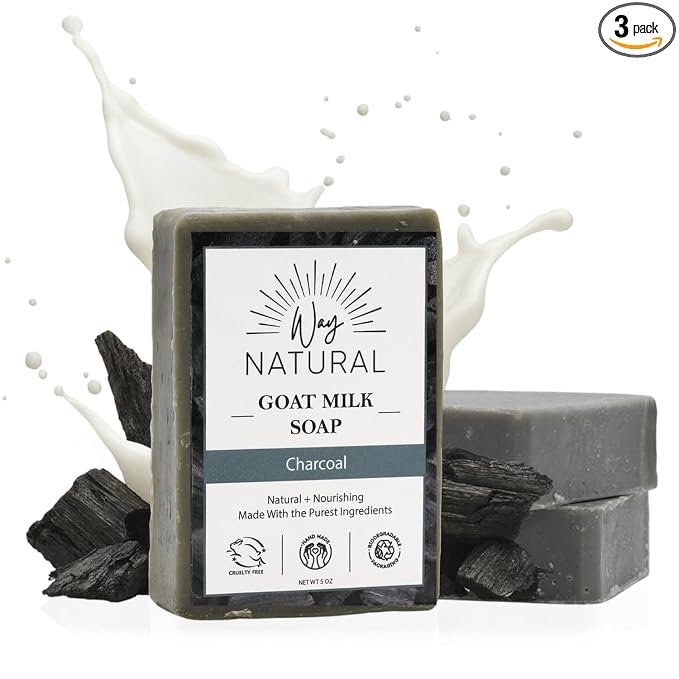 Activated Charcoal Soap Bar by WayNatural