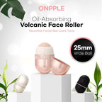 Korean Beauty Oil-Absorbing Volcanic Face Roller, Portable and Reusable - Image 2