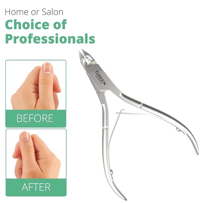 Professional Cuticle Trimmer Nail Cuticle Cutter Stainless Steel Cuticle Nippers - Image 2