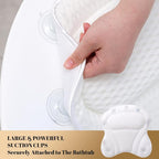 Bath Pillow Luxury Bathtub Pillow, 4D Bath Tub Pillows - Image 4