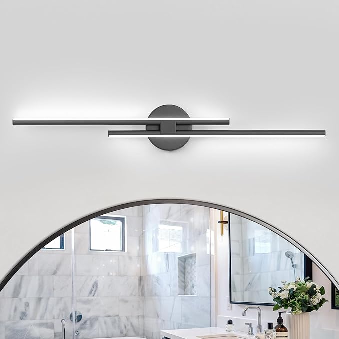 EDISLIVE Dimmable Modern LED Vanity Light Fixtures Bathroom Vanity Wall Lighting by EDISLIVE