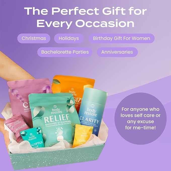 Body Restore Shower Steamers Aromatherapy 15 Pack – Mothers Day Gifts - Image 7