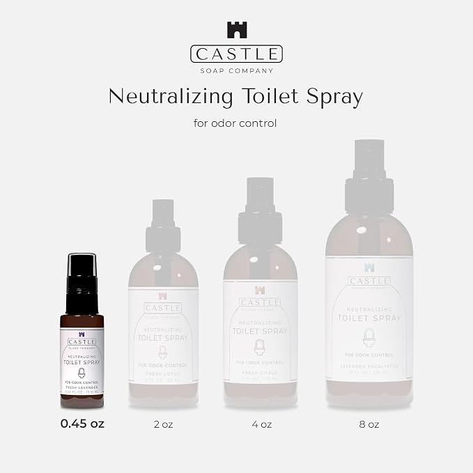 Castle Flush Therapy Neutralizing Toilet Spray | Odor Control: Mist Over the - Image 5