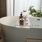 Acrylic Bathtub Tray, NEWRAIN Luxury Bath Caddy Tub Table, Unique House Warming - Image 6