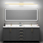 Ralbay 48" Gold Vanity Lights 48W Frosted Aluminum Modern LED Gold Bathroom - Image 3