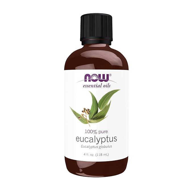 NOW Essential Oils, Eucalyptus Oil, Clarifying Aromatherapy Scent, Steam by NOW
