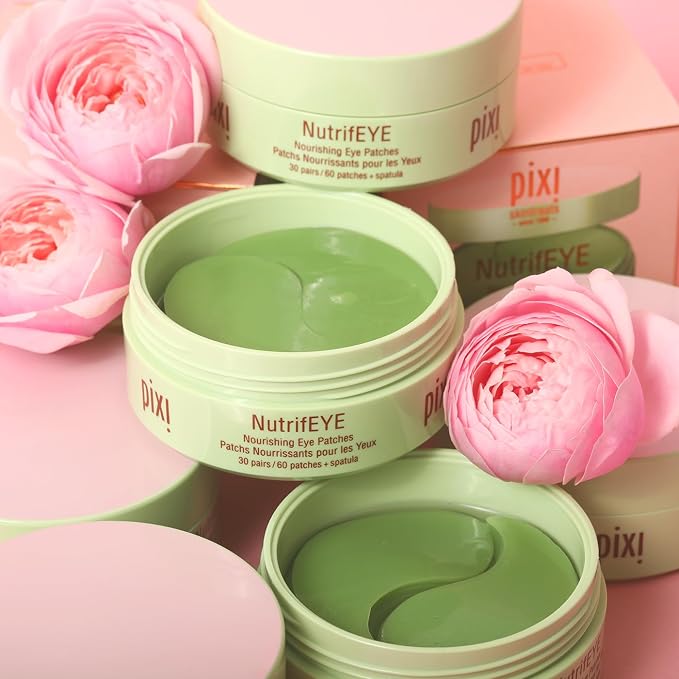Pixi Beauty NutrifEYE Soothing Rose Under Eye Gel Patches | Eye Masks - Image 8