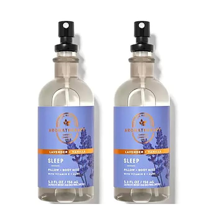 Bath & Body Works Aromatherapy Lavender Vanilla Stress Relief Pillow Mist by BathBodyWorks