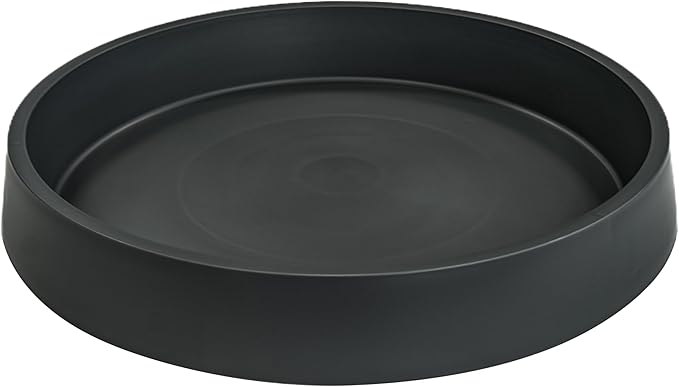 4 Pack Plant Saucer Tray for Ceramic Plastic Pots, 6 inch Plant Saucers for by Bleuhome