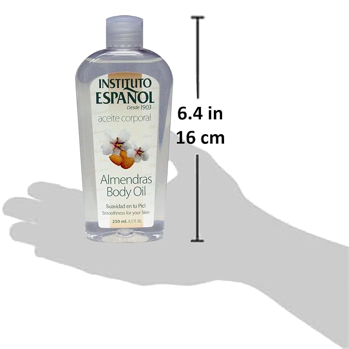 Instituto Español Almond Body Oil, Smoothness - Image 4