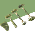 Jade Roller & Gua Sha Set 5 in 1 Facial Massager Tools - Image 4