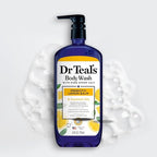 Dr Teal's Body Wash with Prebiotic Lemon Balm, Sage & Thyme Essential Oils - Image 7