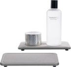 NiuYichee 2 Pcs Water Absorbing Stone Trays, Kitchen/Bathroom Sink Soap Dish by NiuYichee