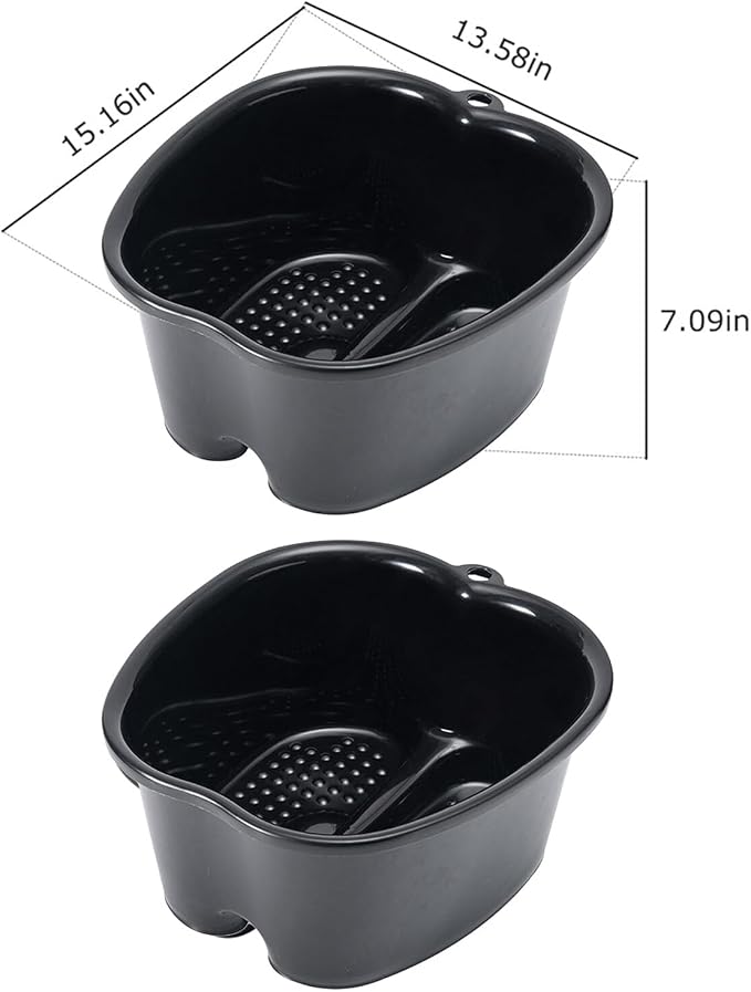 Foot Bath Foot Soaking Bath Basin Extra Large Foot Soaking Tub Bath Basin - Image 5