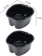 Foot Bath Foot Soaking Bath Basin Extra Large Foot Soaking Tub Bath Basin - Image 5