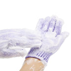 Exfoliating Shower Bath Gloves【4 Pair】 Double Side Durable Nylon Shower Gloves - Image 5