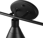 Globe Electric 52060 Tristan 5-Piece All-In-One Bathroom Set, Matte Black - Image 6