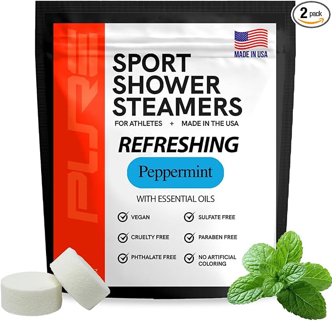 Pure Refreshing Sport Shower Steamers by PureAthlete