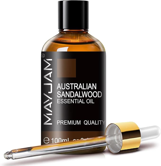 MAYJAM Australian Sandalwood Essential Oils 3.38 FL.OZ Pure Australian by MAYJAM