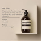Aesop A Rose By Any Other Name Body Cleanser Refill | Gentle Shower Gel - Image 2