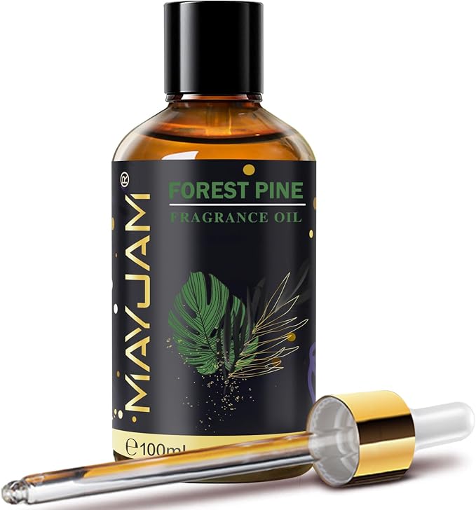 Forest Pine Fragrance Oil Essential Oil, MAYJAM 3.38FL.OZ Forest Pine Oil by MAYJAM
