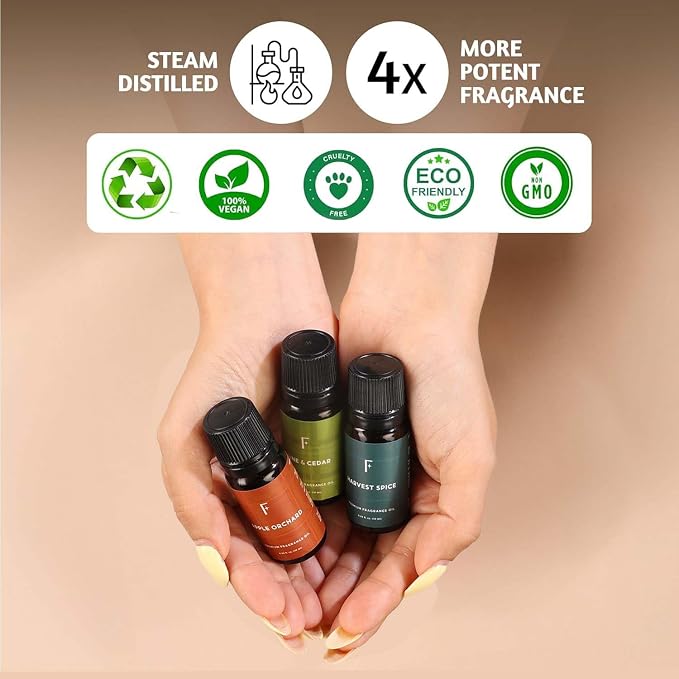 Folkulture Autumn Essential Oils Set | 6 Cozy Fragrance Oils - Image 6