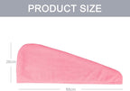 MaopaoBeauty 2 Pack Microfiber Hair Towel Wrap - Image 4