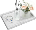 Pure Natural Marble Tray for Bathroom, Sink. Cosmetics, toiletries, etc. can be by Unknown